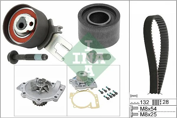 Timing Belt/Tensioner/Guide