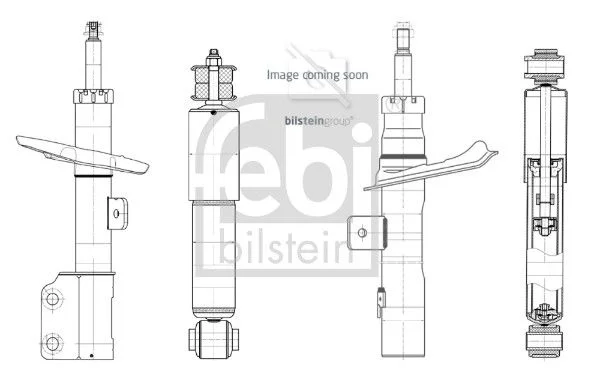 Shock Absorber FEBI-AMORTYZATORY 1002763