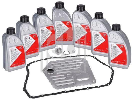 Parts Kit, automatic transmission oil change Transmission Oil and Filter Service Kit febi bilstein 176899