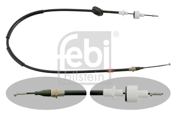 Cable Pull, clutch control FEBI BILSTEIN 06236