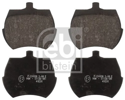 Brake Pad Set, disc brake FEBI BILSTEIN 116201