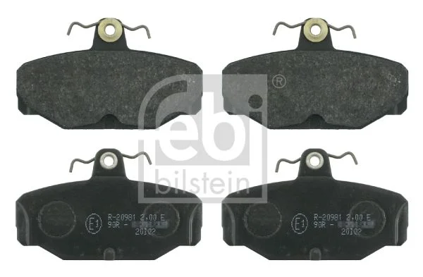 Brake Pad Set, disc brake FEBI BILSTEIN 16169