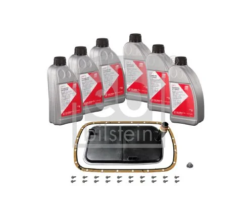 Parts Kit, automatic transmission oil change Transmission Oil and Filter Service Kit FEBI BILSTEIN 176897