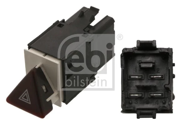 Hazard Warning Light Switch FEBI BILSTEIN 38646