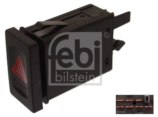 Hazard Warning Light Switch FEBI BILSTEIN 44701