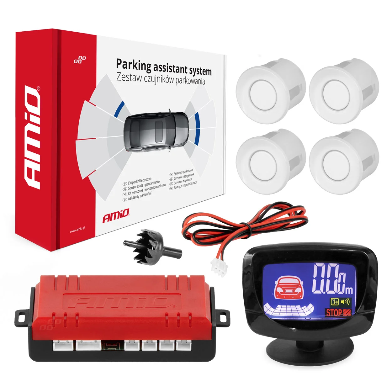 Sensor kit, park distance control AMiO 01563