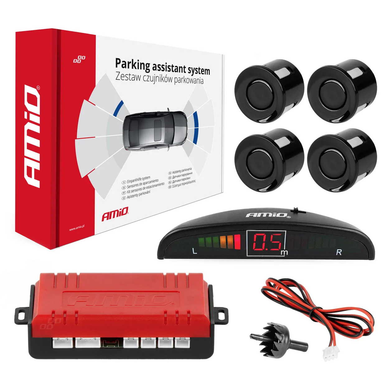 Sensor kit, park distance control AMiO 01565