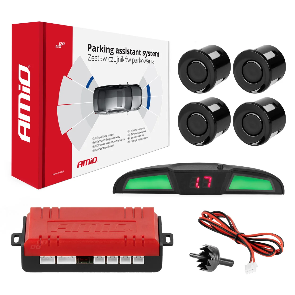 Sensor kit, park distance control AMiO 02281