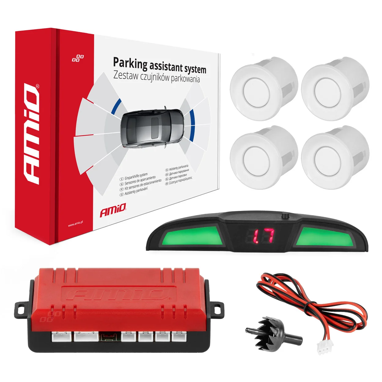 Sensor kit, park distance control AMiO 02283