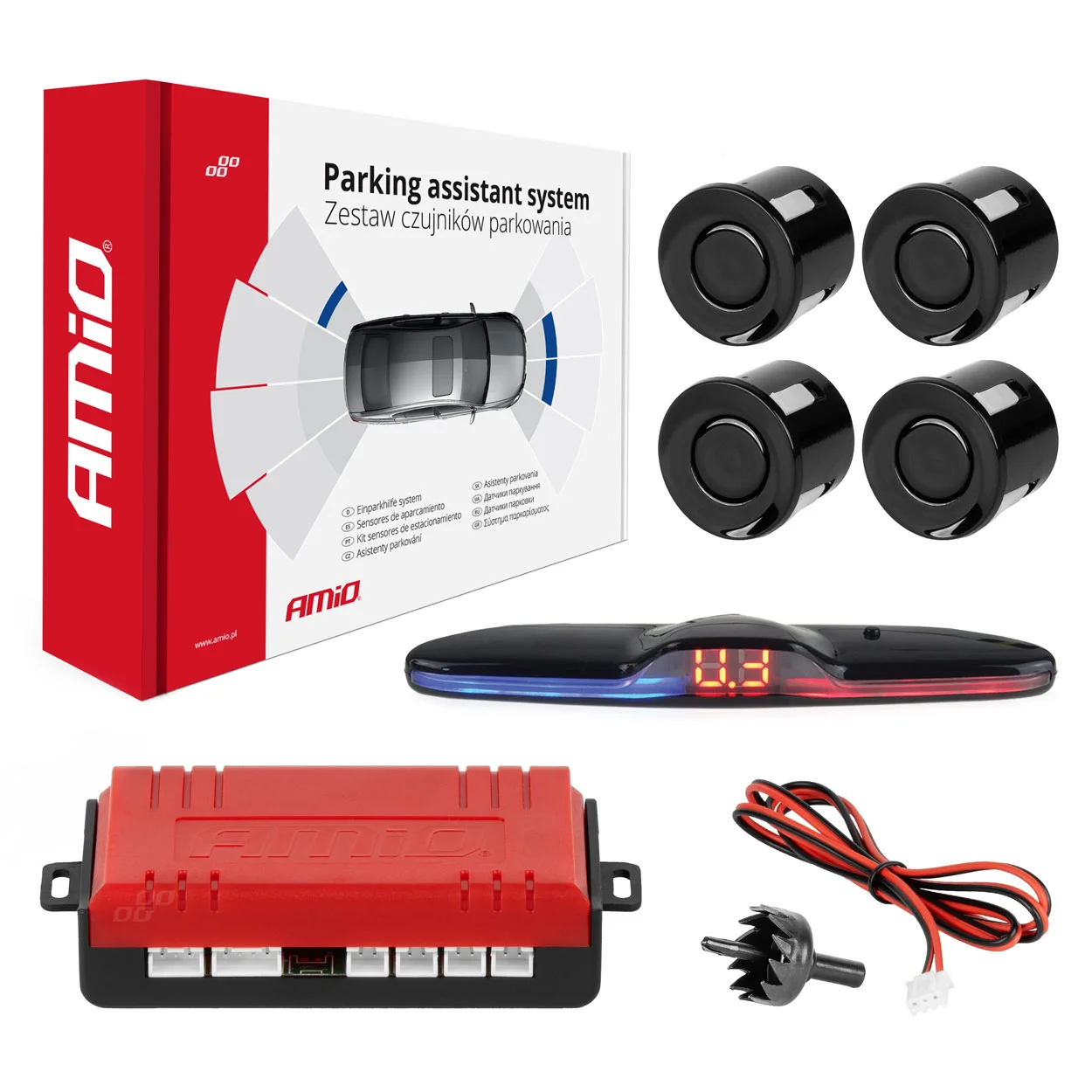 Sensor kit, park distance control AMiO 02287
