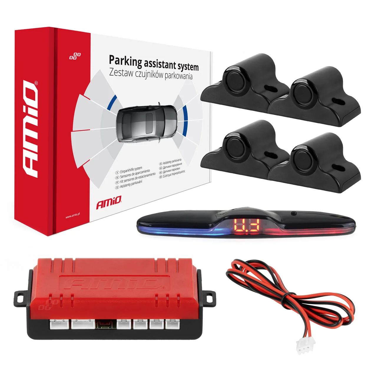 Sensor kit, park distance control AMiO 02292
