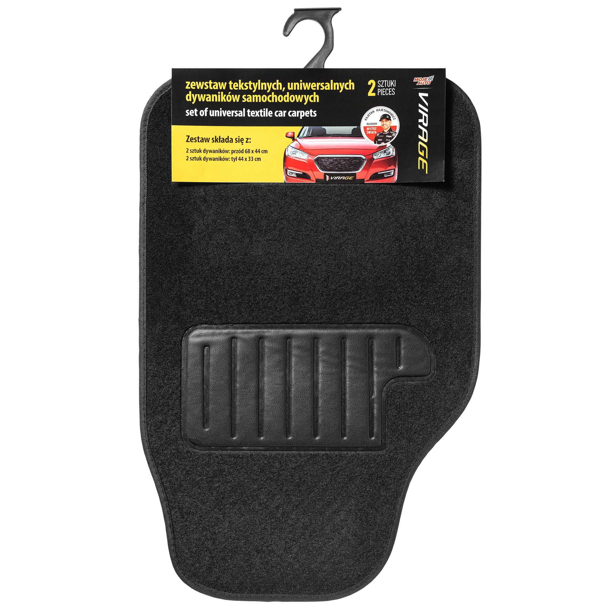 Súprava autokobercov AMTRA MOJE AUTO VIRAGE 93-054