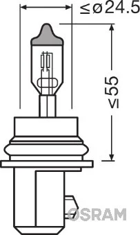 9007 OSRAM 9007