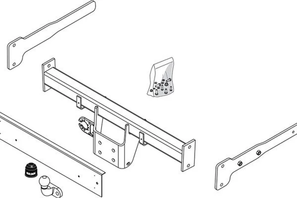 Priekabos prikabintuvas BRINK 404200