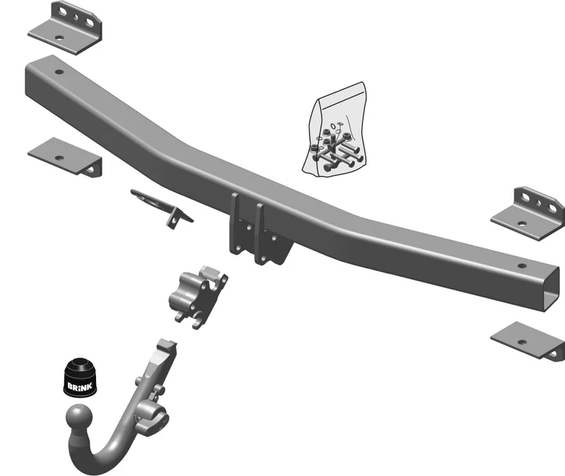 Priekabos prikabintuvas BRINK 469100