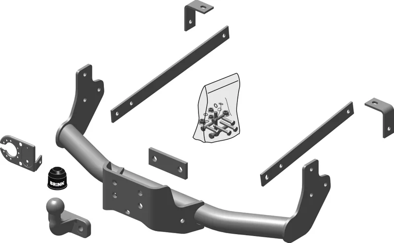 Priekabos prikabintuvas BRINK 504100