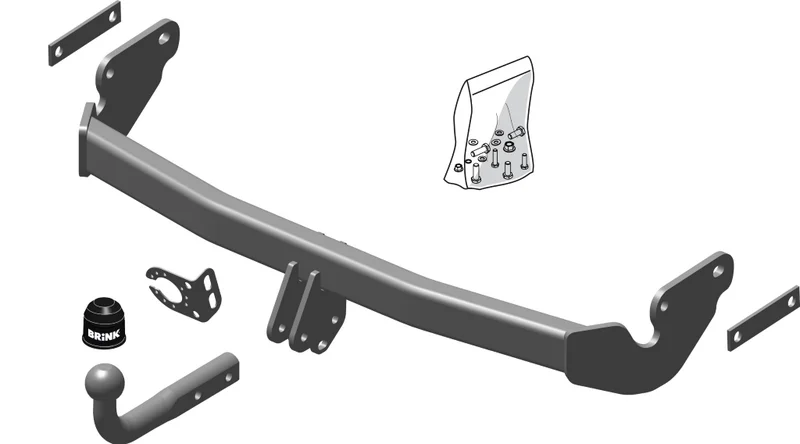 Priekabos prikabintuvas BRINK 545400