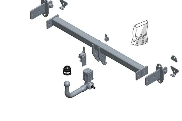 Priekabos prikabintuvas BRINK 609200