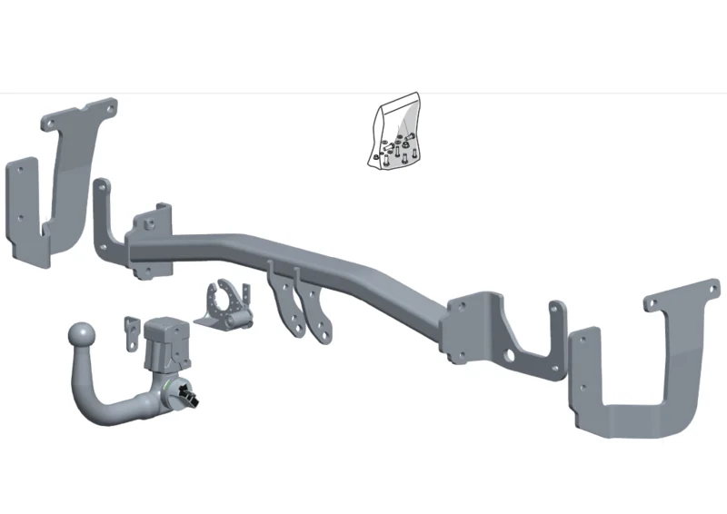 Priekabos prikabintuvas BRINK 617500