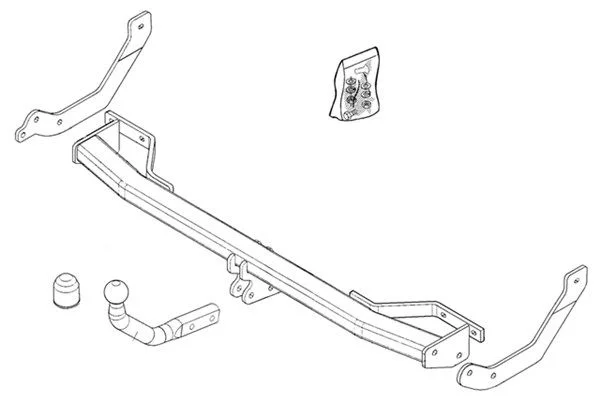 Priekabos prikabintuvas BRINK 360900
