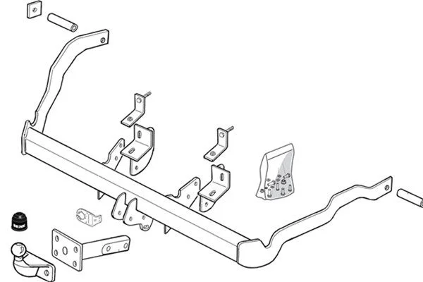 Priekabos prikabintuvas BRINK 408600