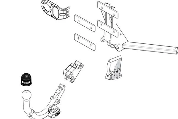 Trailer Hitch BRINK 427500