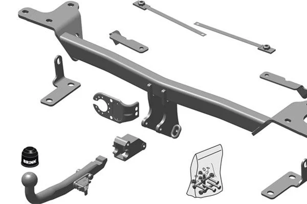 Priekabos prikabintuvas BRINK 440500