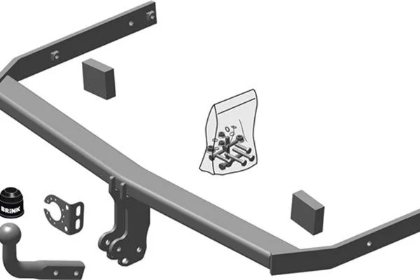 Priekabos prikabintuvas brink 450200