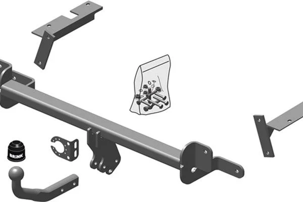 Priekabos prikabintuvas BRINK 454400