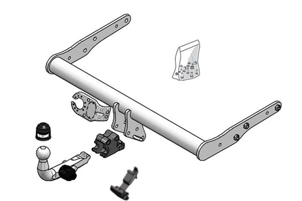 Priekabos prikabintuvas BRINK 468400
