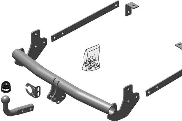 Priekabos prikabintuvas BRINK 480900