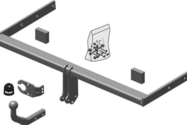 Priekabos prikabintuvas BRINK 510800