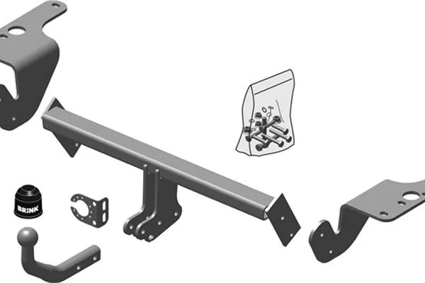 Priekabos prikabintuvas BRINK 511800