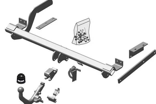 Priekabos prikabintuvas BRINK 519000