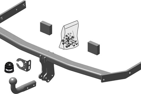 Priekabos prikabintuvas BRINK 524400
