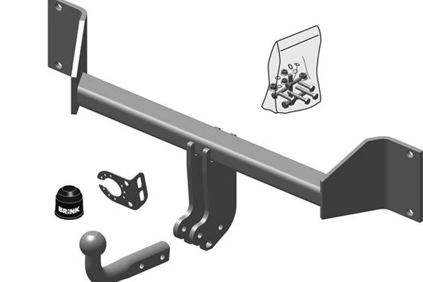 Priekabos prikabintuvas BRINK 536100