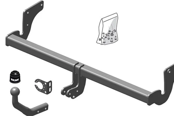Priekabos prikabintuvas brink 546800