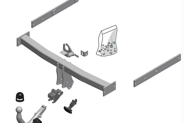 Priekabos prikabintuvas BRINK 550800