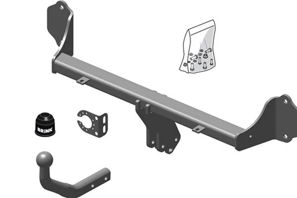 Priekabos prikabintuvas brink 554400