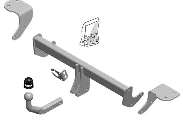 Priekabos prikabintuvas BRINK 581100