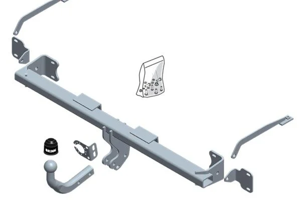 Priekabos prikabintuvas BRINK 585900