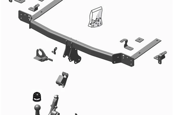 Priekabos prikabintuvas BRINK 603400