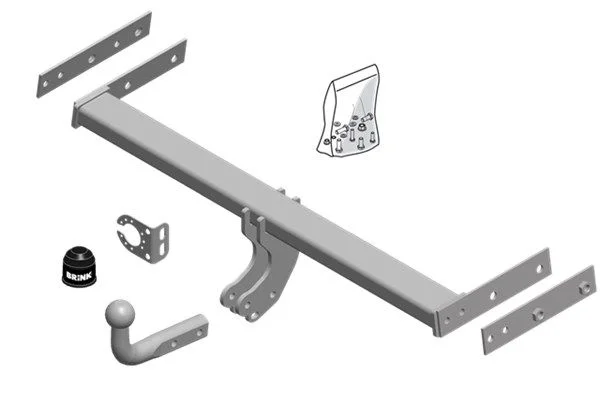 Priekabos prikabintuvas BRINK 604500