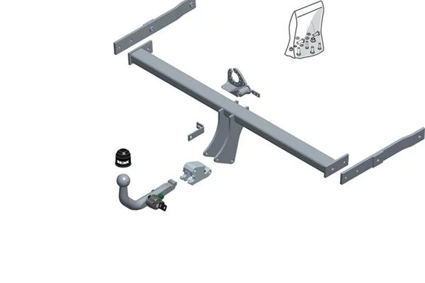 Priekabos prikabintuvas BRINK 608300