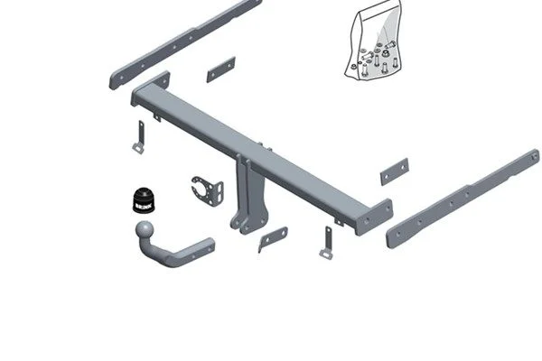 Priekabos prikabintuvas BRINK 608900