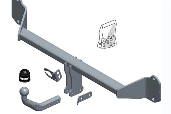 Priekabos prikabintuvas BRINK 614000