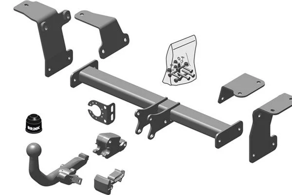 Priekabos prikabintuvas BRINK 627300