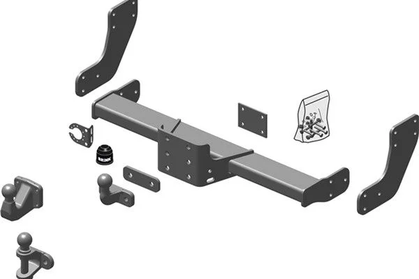 Priekabos prikabintuvas BRINK 633200