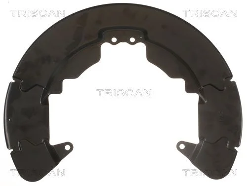 Ochranný plech proti rozstreku, brzdový kotúč TRISCAN 8125 16204