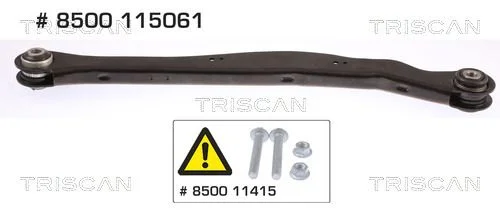 Tyč/vzpera, zavesenie kolies TRISCAN 8500 115061